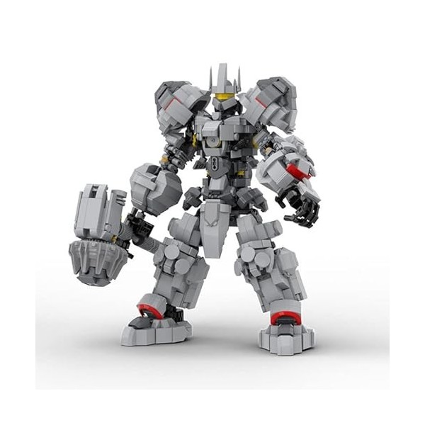 Ensemble de blocs de construction de robot de combat - Jeu humanoïde Mecha  Robot Armor - Figurines daction Anime - Kit de bl