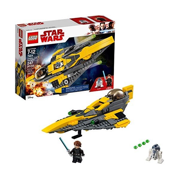 Lego Star Wars Anakins Jedi Starfighter 75214 247 pièces 