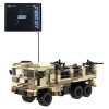 ASSA Technic Kit de construction de camion militaire, ensemble de blocs de construction de la série militaire compatible avec