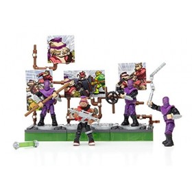 Mega Bloks&nbsp;–&nbsp;Bebop et sa bande de villanos, tortues ninja, Jeu de Construction Mattel dmw29 