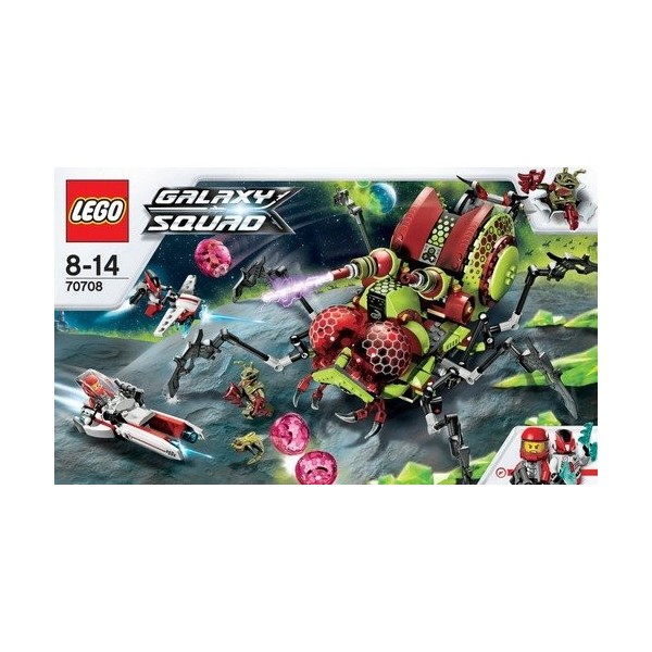 LEGO Galaxy Squad - 70708 - Jeu de Construction - Linsecte Tranchant