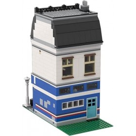 MOC Mango Cafe Blocs de Construction, Maison Modulaire Architecture Townhouse Construction Jouet Cadeaux for Enfant Adulte Co