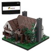 EnWind DIY Medieval Bauten Modell, Modular Hausbaukasten, Kompatibel mit Lego Architektur, Geschenke für Kinder und Erwachsen