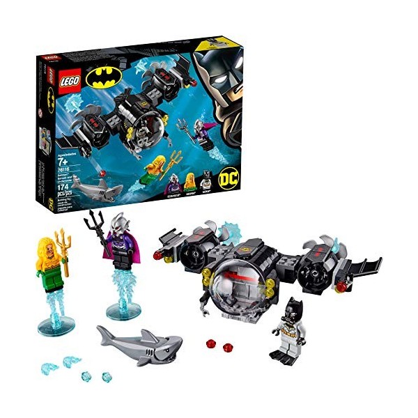 Lego DC Batman 76116 Batman Batsub and The Underwater Clash Building Kit