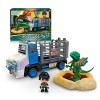 Pinypon Action - Dilophosaurus Dinosaur Rescue | Ensemble comprenant un camion-jouet, une figurine dexplorateur, une poupée 