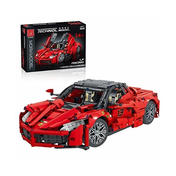 YANYUESHOP Technic Car Building Blocks, 1116pcs MOC Race Car Building Set Collectable Car Compatible avec Lego Technic