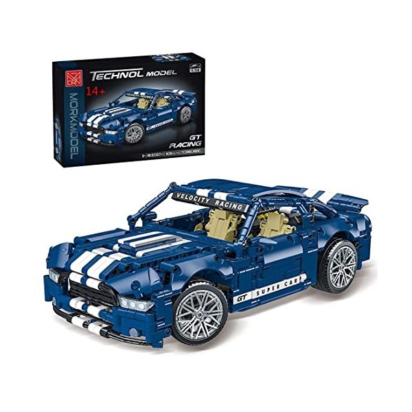 YANYUESHOP Technic Car Building Blocks, 1116pcs MOC Race Car Building Set Collectable Car Compatible avec Lego Technic