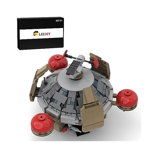 ENDOT Space War Series MOC-144111 - Modèle de vaisseau spatial du futur - Compatible avec Lego - 872 pièces