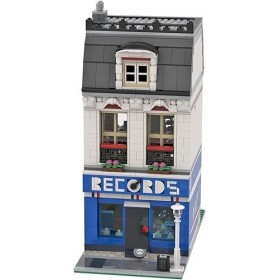 MOC Mango Cafe Blocs de Construction, Maison Modulaire Architecture Townhouse Construction Jouet Cadeaux for Enfant Adulte Co