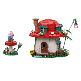 Modulaire Architecture Blocs De Construction 1048 Pièces MOC Maison Champignon Magique Micro Blocs De Construction Mini Ensem