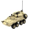 Seizefun DIY LAV25 Modèle de véhicule de combat dinfanterie - Briques de construction de voiture militaire moderne - Petit k