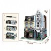2678PCS Street View Series Architecture Liberstore Building Block Model Set, DIY Petite Jouet de Construction dassemblage de