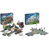 LEGO 60198 City Le Train de Marchandises Télécommandé, Jouet pour Enfants dès 6 Ans, Bluetooth RC, 3 Wagons, Rails et Accesso