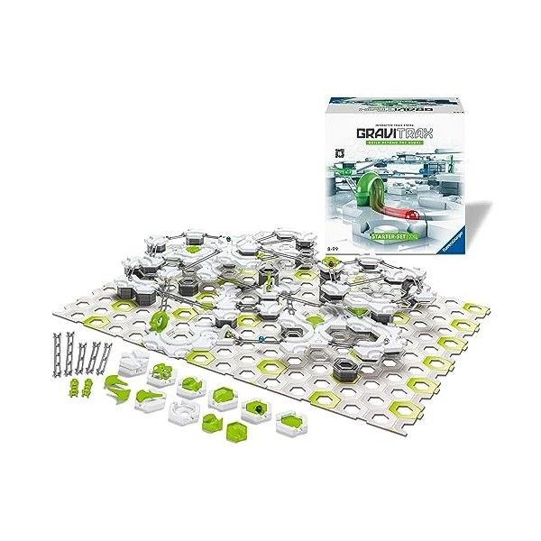 Ravensburger - Gravitrax - Starter Set XXL 242 pièces - Circuit de Billes - Jeu de Construction créatif - Parcours de Billes 