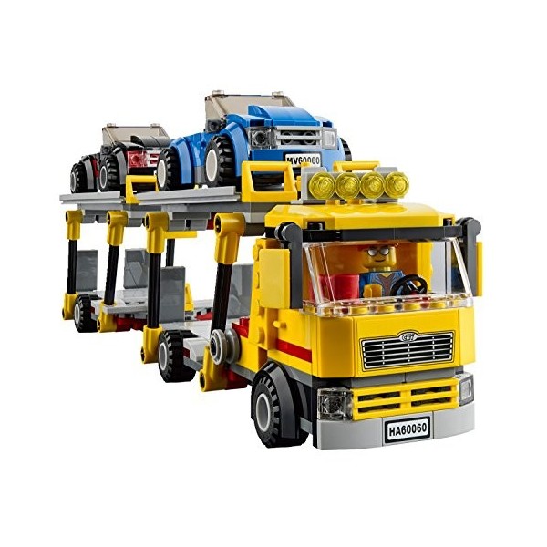 LEGO City - 60060 - Jeu De Construction - Le Camion De Transport des Voitures