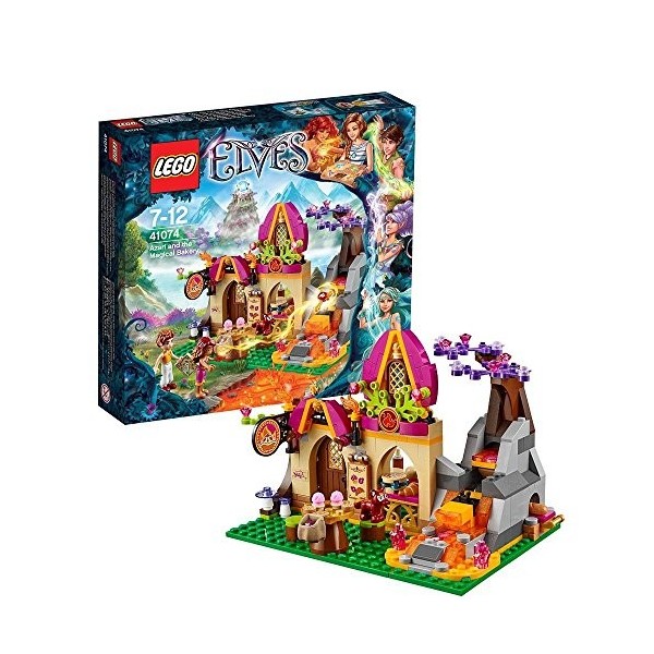 Lego Elves - 41074 - Jeu De Construction - Azari Et La Boulangerie Magique