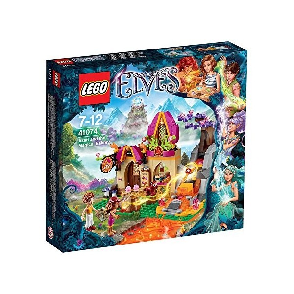 Lego Elves - 41074 - Jeu De Construction - Azari Et La Boulangerie Magique