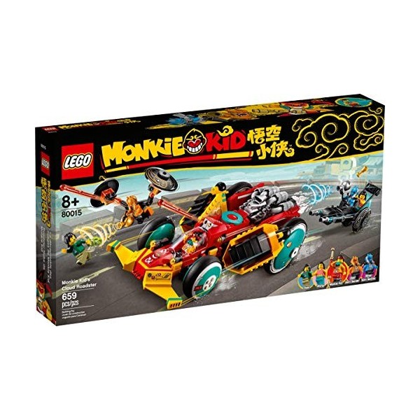 LEGO 80015 Monkie Kid Monkie Kids™ Nuages Roadster 659 pièces