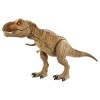 Jurassic World Rex Rugissement Feroce Tyrannosaure, Figurine Articulee de Dinosaure avec Fonctions Ataque, sons et Mouvements