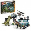 LEGO Jurassic World Giganotosaurus & Therizinosaurus Attack 76949 Building Toy Set. Fun for Kids Aged 9 and up 658 Pieces 