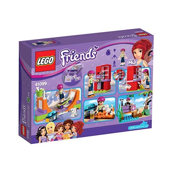 LEGO Friends 41099 Heartlake Skate Park Building Kit