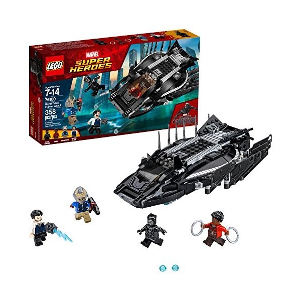 LEGO Marvel Super Heroes Royal Talon Fighter Attack 76100 Building Kit 358 Pieces 