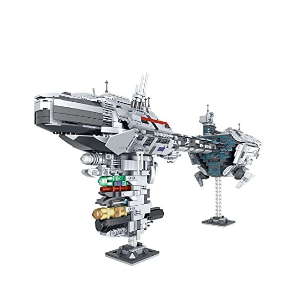 MBKE Technik Nebulon-B Fregatte, 2070Pcs Vaisseau Spatial Building Kit Compatible avec Lego Star Wars UCS