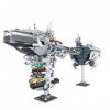 MBKE Technik Nebulon-B Fregatte, 2070Pcs Vaisseau Spatial Building Kit Compatible avec Lego Star Wars UCS