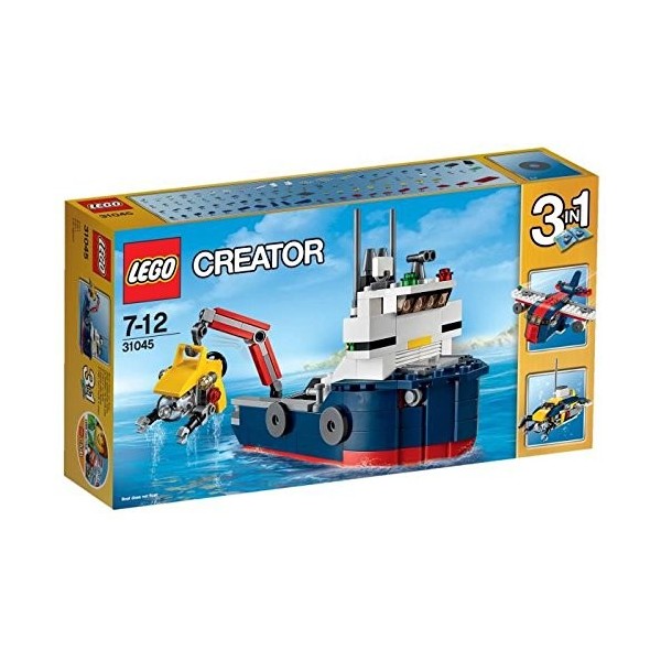 Lego - Creator - Jeu de Construction - LExplorateur des Océans - 3en 1 - 31045 - 213 pièces