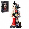 barweer Astro Boy Robot, Blocs de construction, objet de collection à exposer, cadeau de Noël pour adultes et enfants, compat