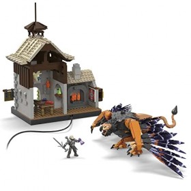 Mega Coffret Jeu De Construction The Witcher La Chasse Au Griffon De Geralt, 1 Mini-Figurine Articulée Et Accessoires, 431 Pi