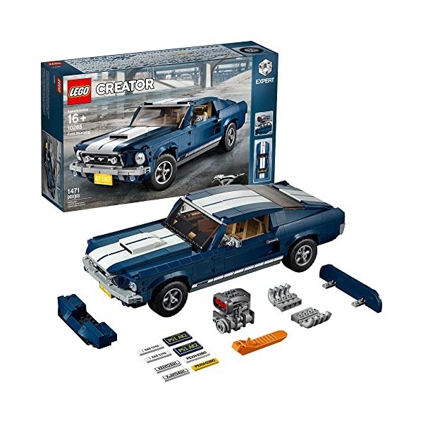 LEGO Creator 10265 - 1967 Ford Mustang 390 GT 2+2 Fastback 1471 pièces 