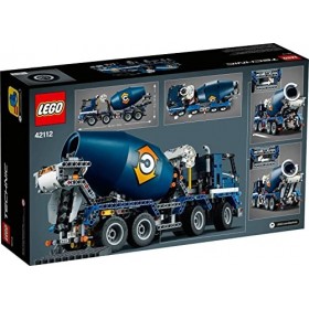 LEGO 42112 Technic Le Camion bétonnière, Jouet Véhicule de Chantier pour Enfant de 10 Ans et +, Kit de Construction