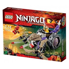 Lego Ninjago - Playthèmes - 70745 - Jeu De Construction - Le Broyeur Anacondra