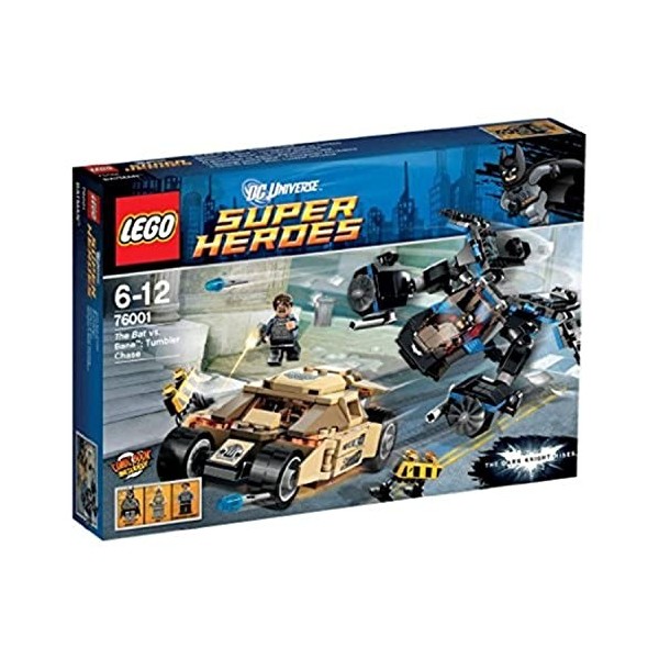 LEGO Super Heroes - DC Universe - 76001 - Jeu de Construction - La Course Poursuite - Batman Vs Bane