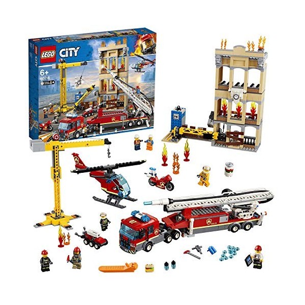 LEGO 60216 City Fire Les Pompiers du Centre-Ville