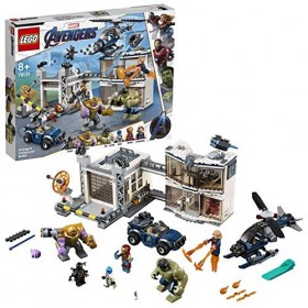 LEGO® Marvel Super Heroes™ Lattaque du QG des Avengers Jeu de construction super-héros, 8 Ans et Plus, 699 Pièces 76131