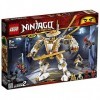 LEGO NINJAGO, Legacy Figure daction, Le robot dor avec Lloyd, Wu et le General Kozu, Set de construction Ninja, 120 pièces,