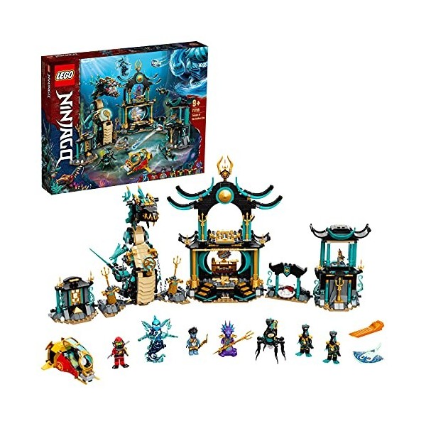 LEGO 71755 Ninjago Le Temple de la Mer sans Fin avec Ninja Kai – Jouet Enfant 9 Ans et Plus