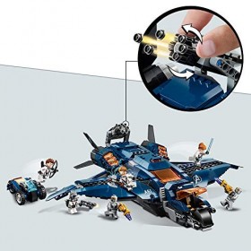 LEGO® Marvel Super Heroes™ Le Quinjet des Avengers Jeu de construction, 8 Ans et Plus, 840 Pièces 76126