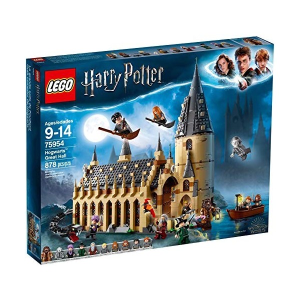 LEGO 75954 Harry Potter La Grande Salle du château de Poudlard, Ensemble de Construction pour Enfants