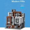 MISINI Mork 10204 Lot de 3623 blocs de construction modernes pour maison avec garage et garage