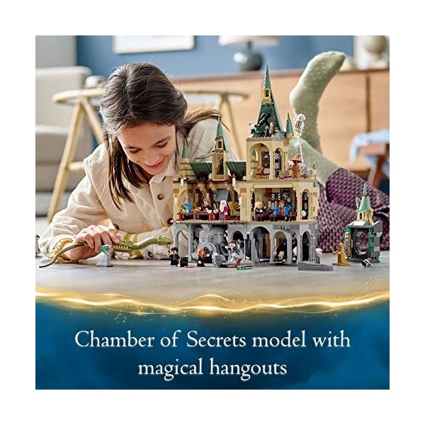 LEGO Harry Potter Hogwarts Chamber of Secrets 76389 Building Kit with The Chamber of Secrets and The Great Hall. New 2021 1,