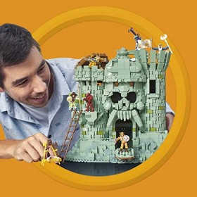 MEGA Les Maîtres de lUnivers Pro Builder, château forteresse de Grayskull à construire, 3508 pièces, jouet pour enfants et c