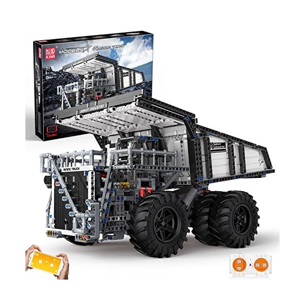 Mould King Technique télécommandé camion Kit de construction avec télécommande et application Dual Control 13170 pour fans et