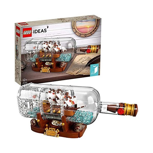 LEGO - Ideas - Bateau en bouteille - 21313 - Jeu de construction