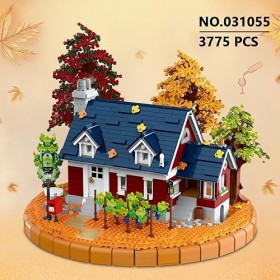 MISINI 031055 Kit de construction de caves créatives, 3775 pièces vignobles architecture modèle de construction, vignobles Mo