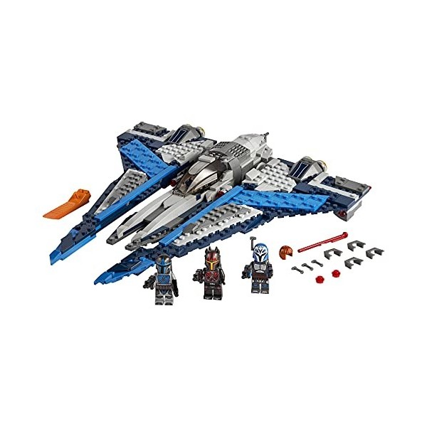 LEGO Star Wars Mandalorian Starfighter 75316 Awesome Toy Building Kit for Kids Featuring 3 Minifigures. New 2021 544 Pieces 