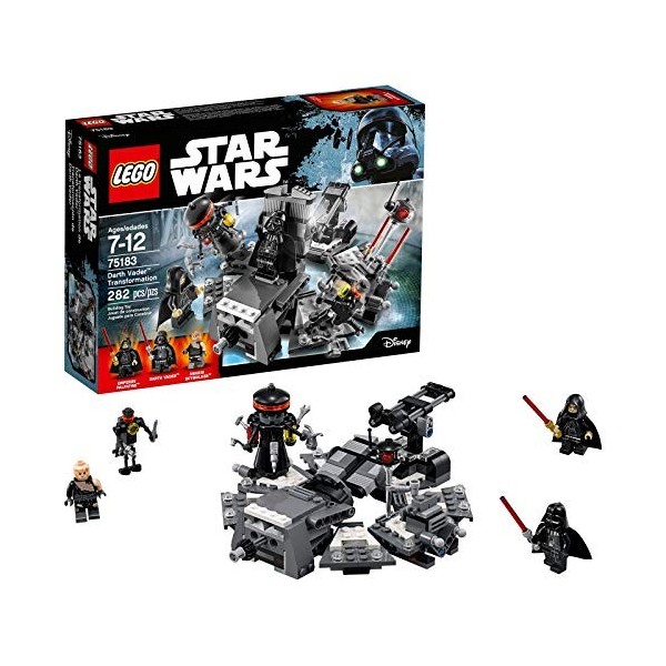 LEGO Star Wars de Transformation Darth Vader kit de Construction 75183 Multicolore