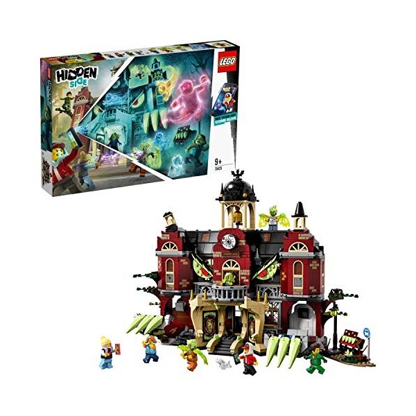 LEGO Hidden Side - L’école hantée de Newbury, Jeu de Construction Interactif 9 Ans et Plus, 1474 Pièces - 70425